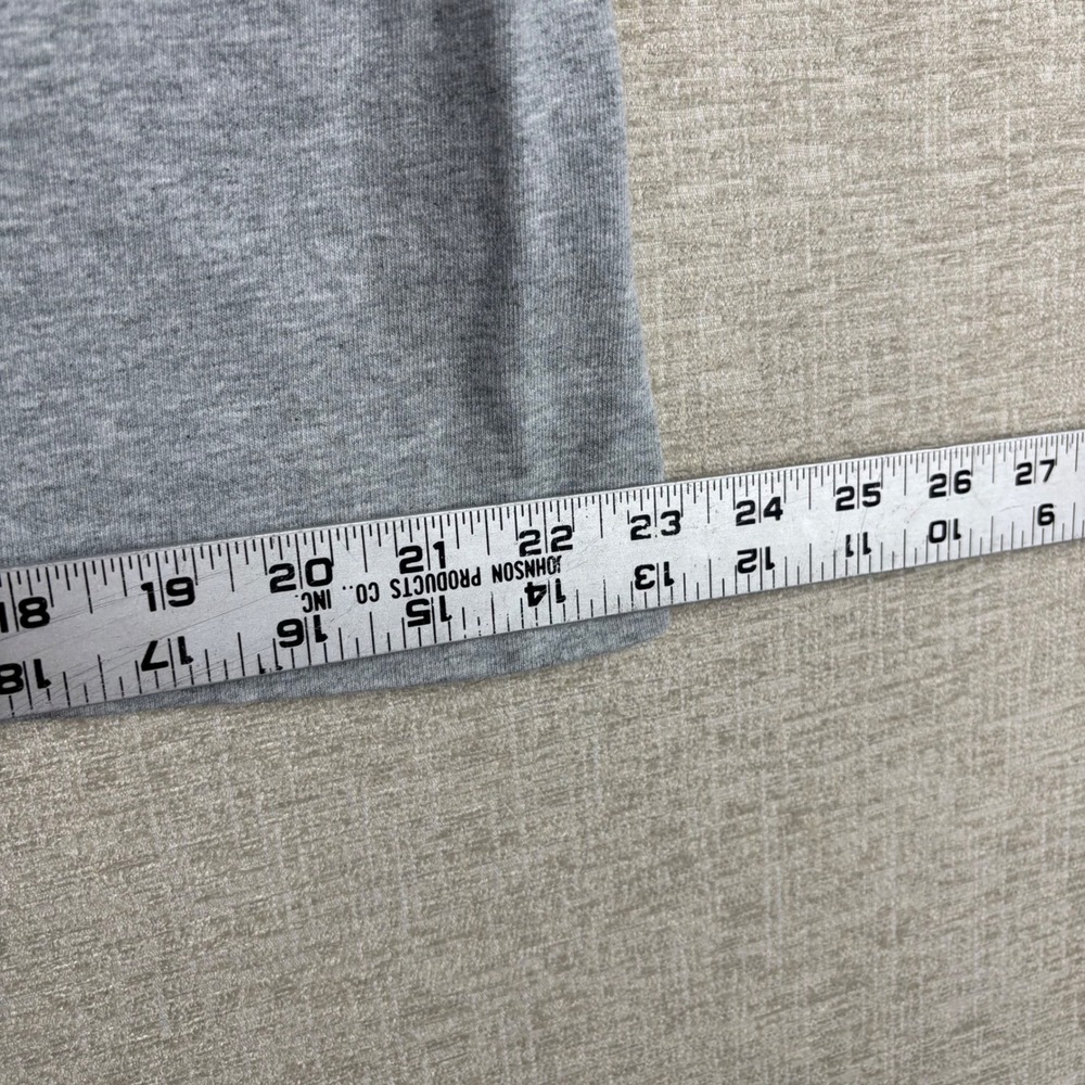 Fruit of the Loom Mens XL Gray Early Bird Special Crime Does Pay Graphic T-Shirt - Picture 7 of 8